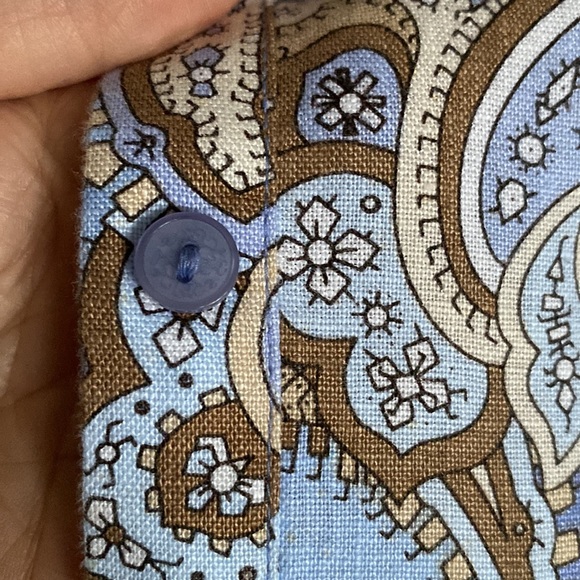 JM Collection 100% linen top - Picture 10 of 15